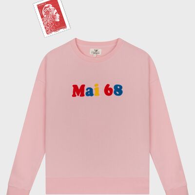 Mai 68 Sweatshirt - Rosa