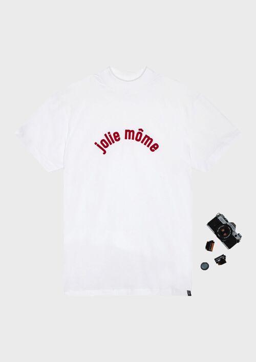 T-shirt Jolie Môme - Blanc