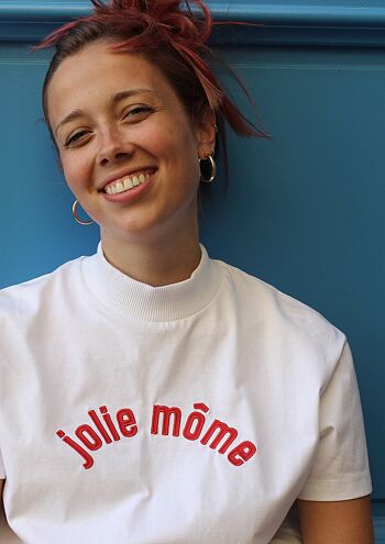 T-shirt Jolie Môme - Blanc 2