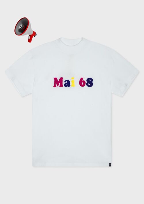 T-shirt Mai 68 - Blanc