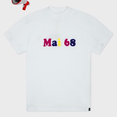 T-shirt Mai 68 - Blanc