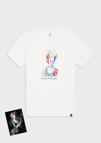 T-shirt Marie Antoinette - Blanc 1