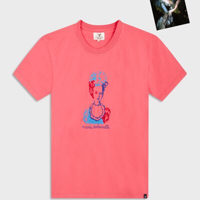Marie Antoinette T-Shirt - Himbeerrot