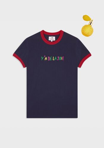 T-shirt Y'a de la joie - Marine