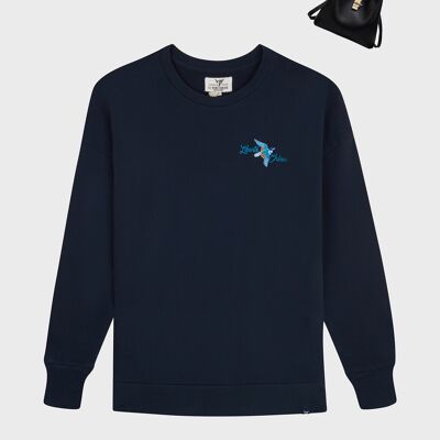 Sweatshirt Liberté chérie - Navy