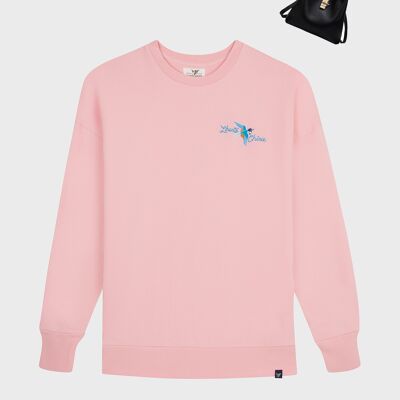 Sweatshirt Liberty sweetheart - Pink
