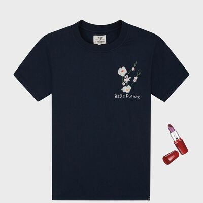 Belle Plante T-Shirt - Navy