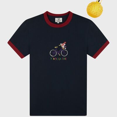 Radsport-T-Shirt - Navy