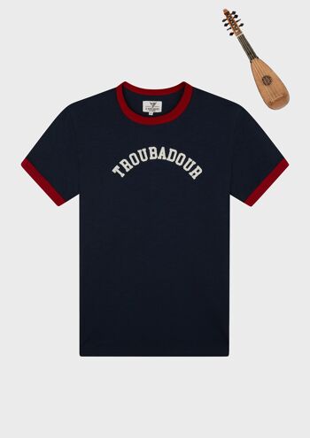 T-shirt Troubadour - Marine 1
