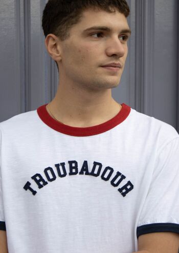 T-shirt Troubadour - Blanc 2