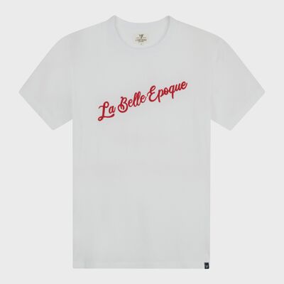 Belle-Epoque-T-Shirt - Weiß