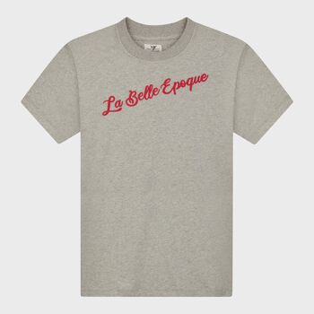 T-shirt Belle époque - Gris