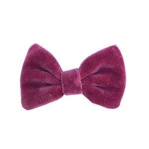 Samtschleife Clip Altrosa