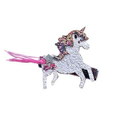 Unicorn With Tail Clip