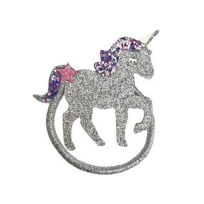 Glitter Unicorn Elastic