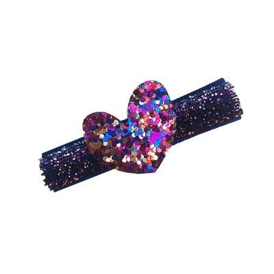 Clip Cuore Blu Viola