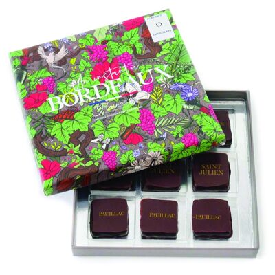 Un Instant à Bordeaux 12 Chocolates Box