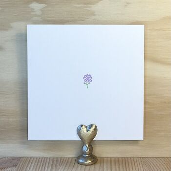 Carte Fleur Lilas 2