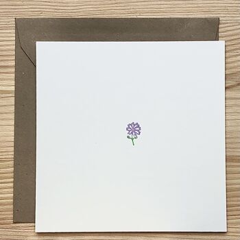 Carte Fleur Lilas 1