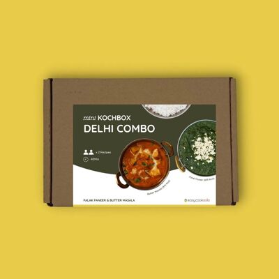Delhi Combo - Mini Cooking Box (vegetariano)