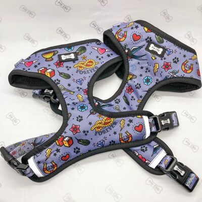 Artful Dogster Adjustable Dog Harness -  Medium