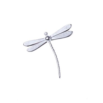 Dragonfly - Silver between