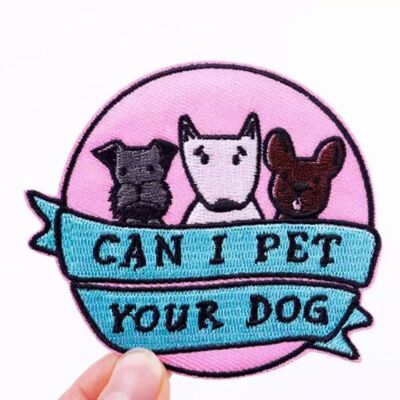 Parche para planchar para mascotas a tu perro