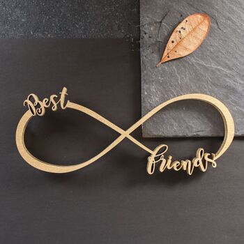 Symbole de l'infini Best Friends - Gr. M. 2