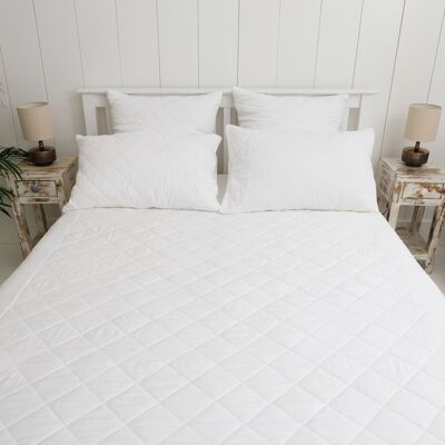 Eucalyptus Silk Mattress Topper - Single