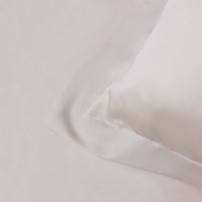 Fundas de almohada de seda de eucalipto - Regular - Trigo perla