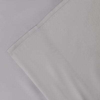 Eucalyptus Silk Flat Sheet - Single - Stone Grey