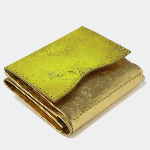 Portemonnaie "Minimal Wallet Gold Sun" aus Papier
