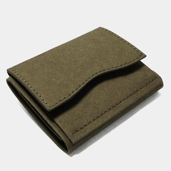 Portefeuille "Minimal Wallet Basic Brown" en papier 1