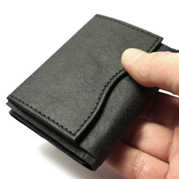 Portefeuille "Minimal Wallet Basic Slate Plus" en papier 6