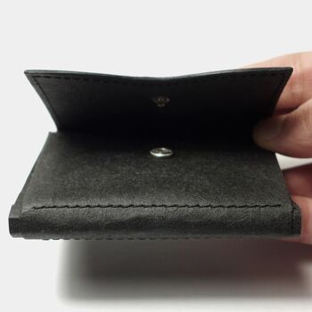 Portefeuille "Minimal Wallet Basic Slate Plus" en papier 5