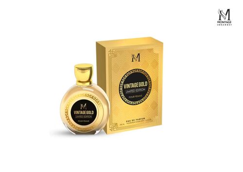 PERFUME 100ML VINTAGE GOLD LIMITED EDITION M0355