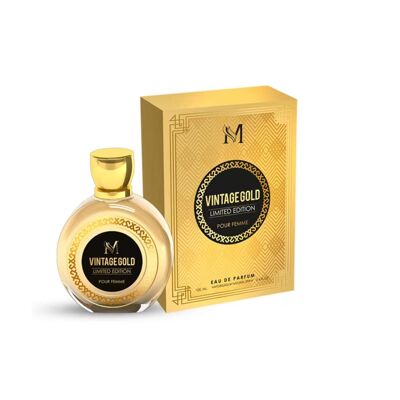 PROFUMO 100ML VINTAGE GOLD EDIZIONE LIMITATA M0355