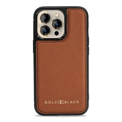 iPhone 13 Pro MagSafe leather case nappa brown