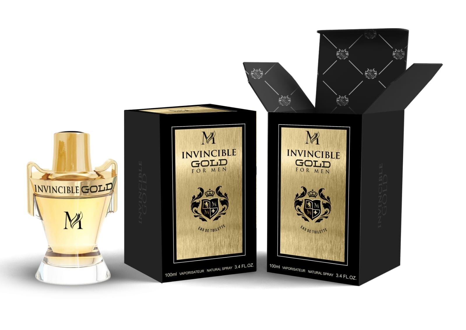 Invincible gold online perfume