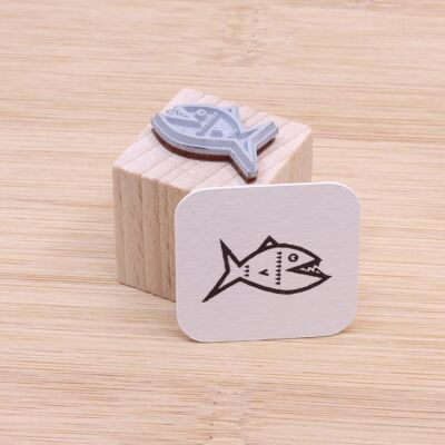 "Piranha" stamp