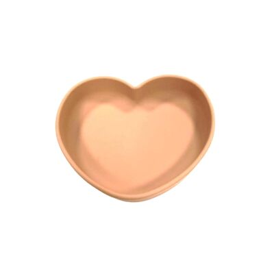 the HEART: suction plate in APRICOT