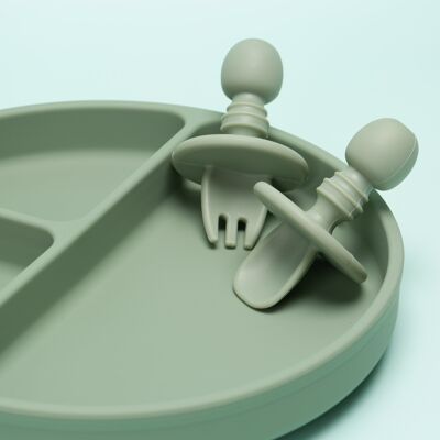 the MINI: silicone utensils in OLIVE