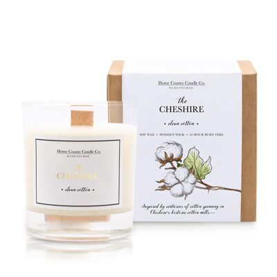 The Cheshire - Clean Cotton Soy Candle