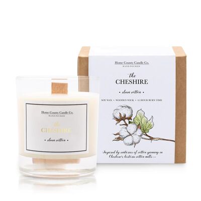 The Cheshire - Clean Cotton Soy Candle