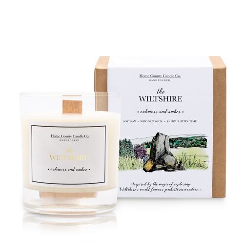 The Wiltshire - Oakmoss and Amber Soy Candle