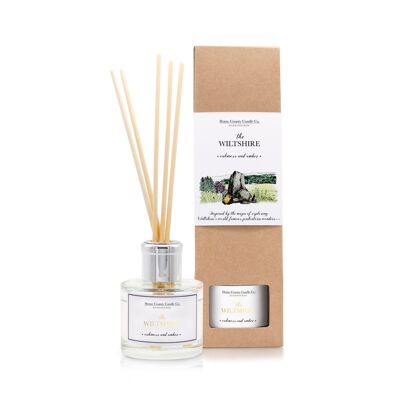 The Wiltshire - Oakmoss and Amber Reed Diffuser