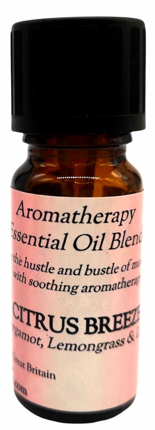 Aromatherapy Essential Oil Bottle - Citrus Breeze