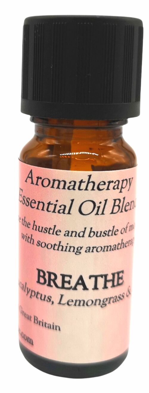 Aromatherapy Essential Oil Bottle - Breathe