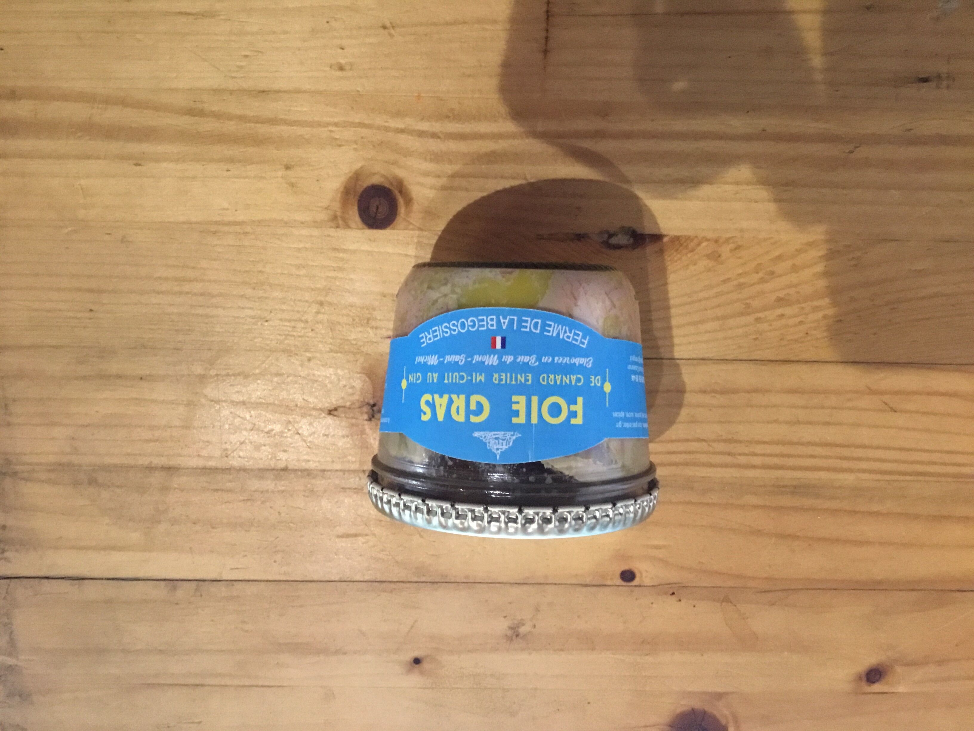 Foie gras de canard entier mi-cuit au gin 150g