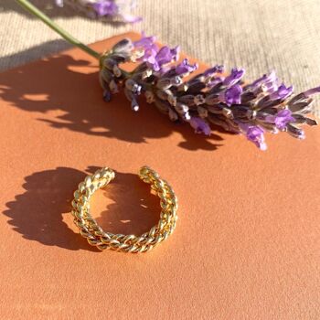 Bague tresse 4